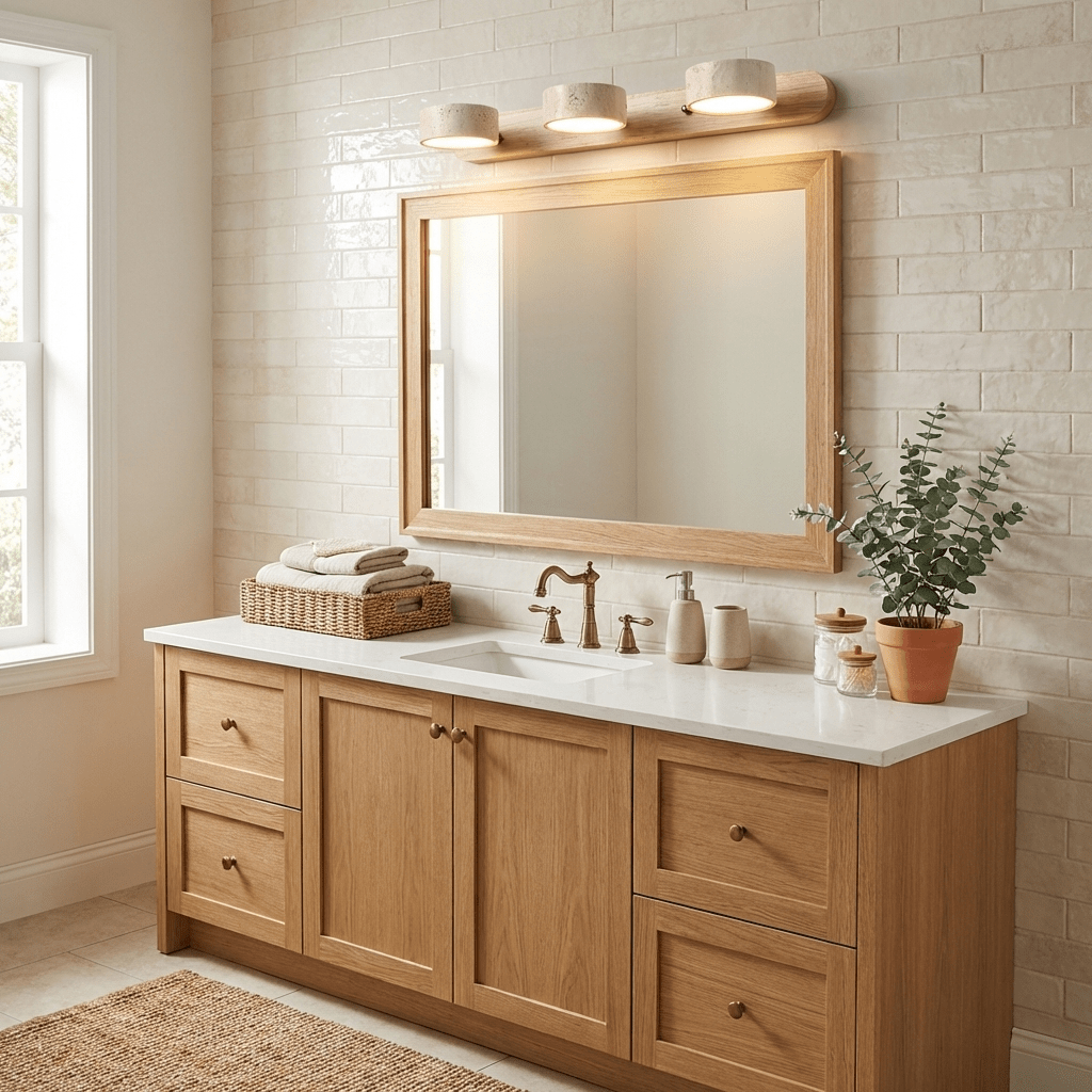 Neramere Travertine Duo Indoor Wall Light