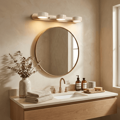 Neramere Travertine Duo Indoor Wall Light