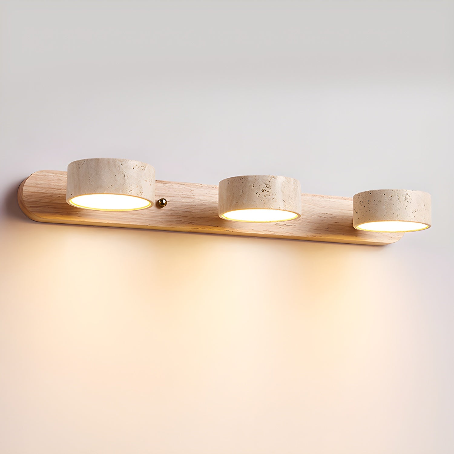 Neramere Travertine Duo Indoor Wall Light