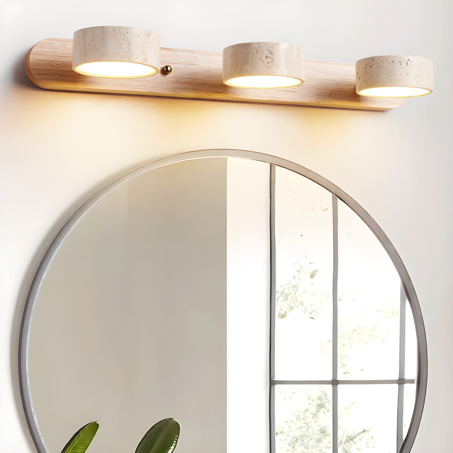 Neramere Travertine Duo Indoor Wall Light