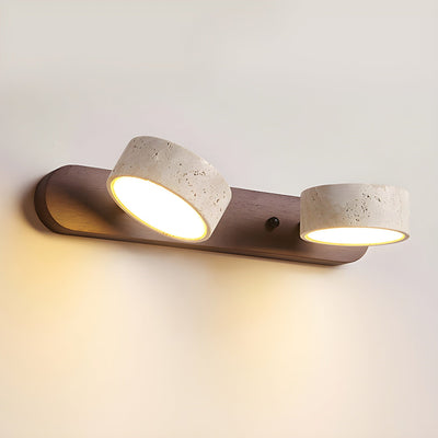 Neramere Travertine Duo Indoor Wall Light