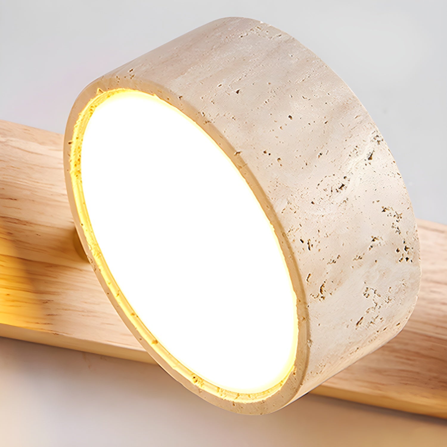 Neramere Travertine Duo Indoor Wall Light