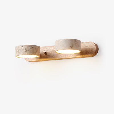 Neramere Travertine Duo Indoor Wall Light