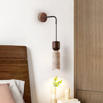 Lestemore Travertine Fusion Wall Sconce