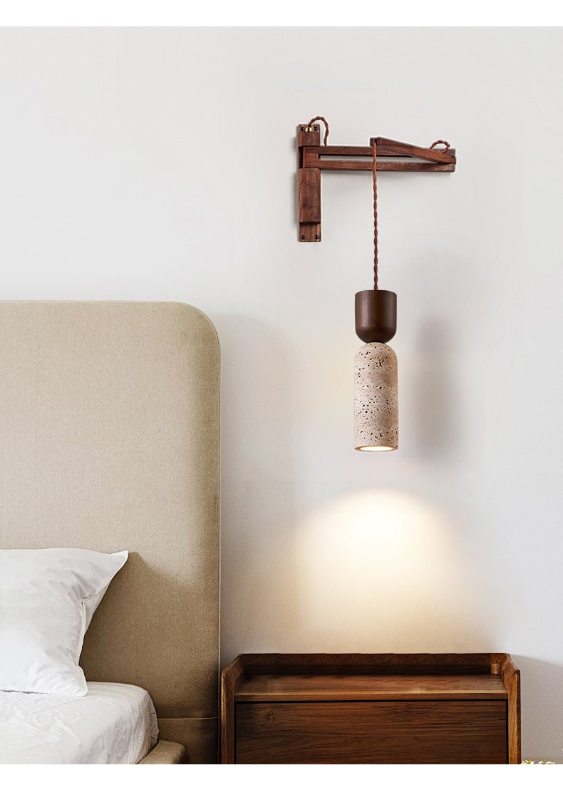 Lestemore Travertine Fusion Wall Sconce