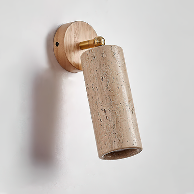 Seralella Travertine Wall Lamp
