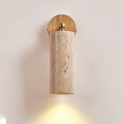Seralella Travertine Wall Lamp