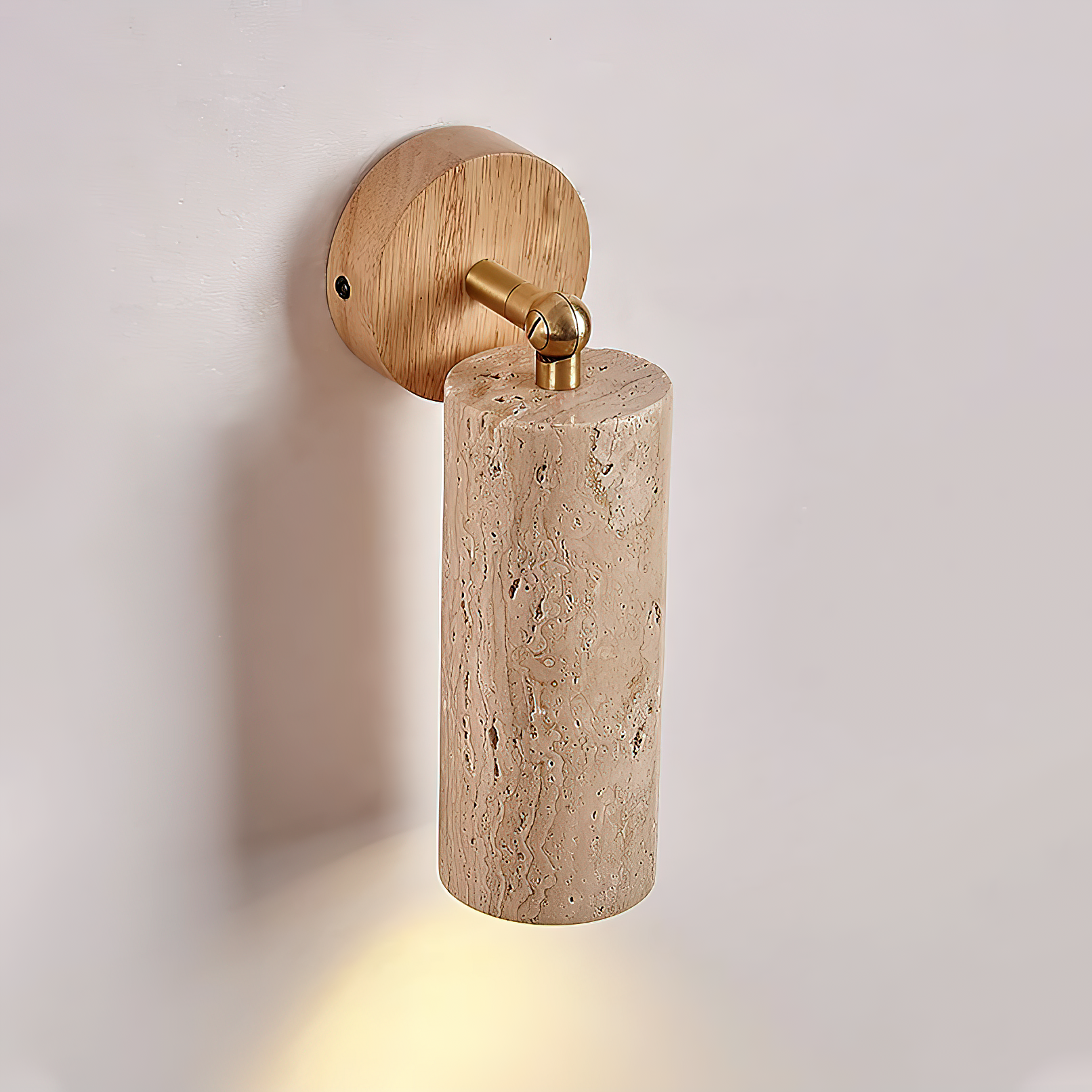Seralella Travertine Wall Lamp