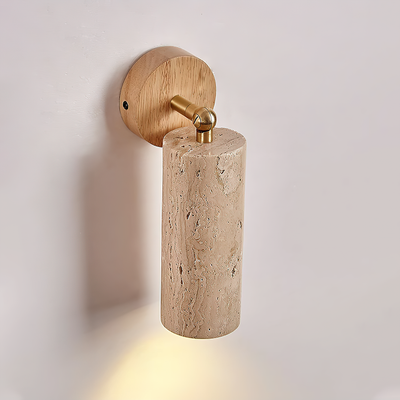 Seralella Travertine Wall Lamp