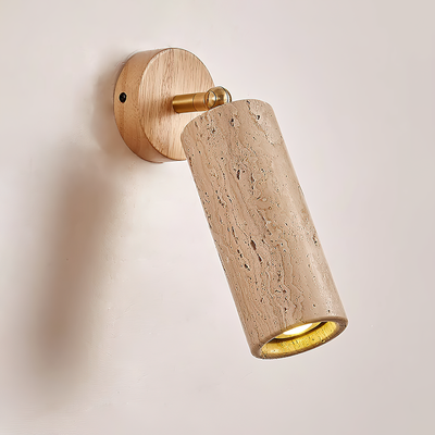 Seralella Travertine Wall Lamp