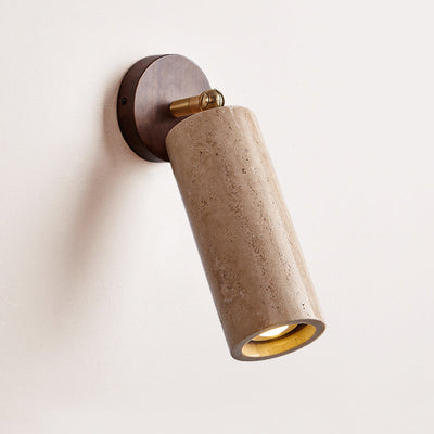 Seralella Travertine Wall Lamp