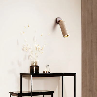 Seralella Travertine Wall Lamp