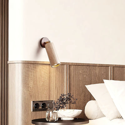 Seralella Travertine Wall Lamp