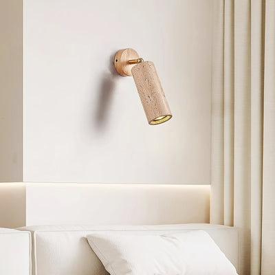 Seralella Travertine Wall Lamp