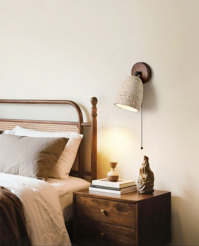 Valeholt Travertine Pivoting Sconce