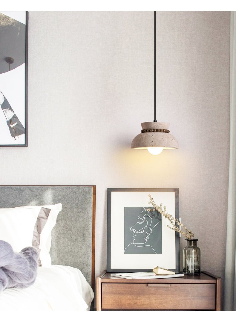 Selenise Bead Halo Pendant Lamp