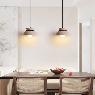 Selenise Bead Halo Pendant Lamp