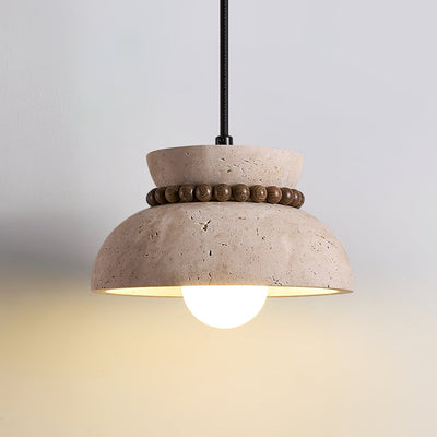 Selenise Bead Halo Pendant Lamp