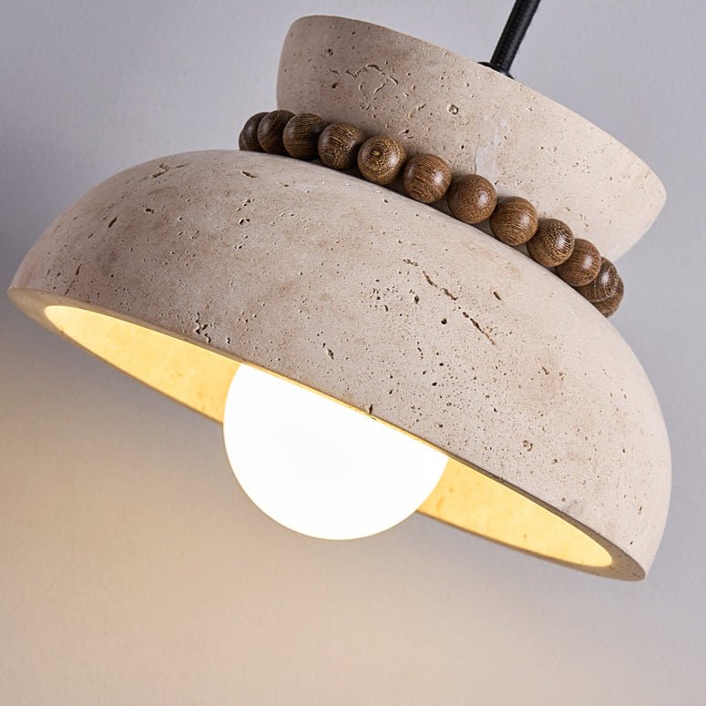 Selenise Bead Halo Pendant Lamp