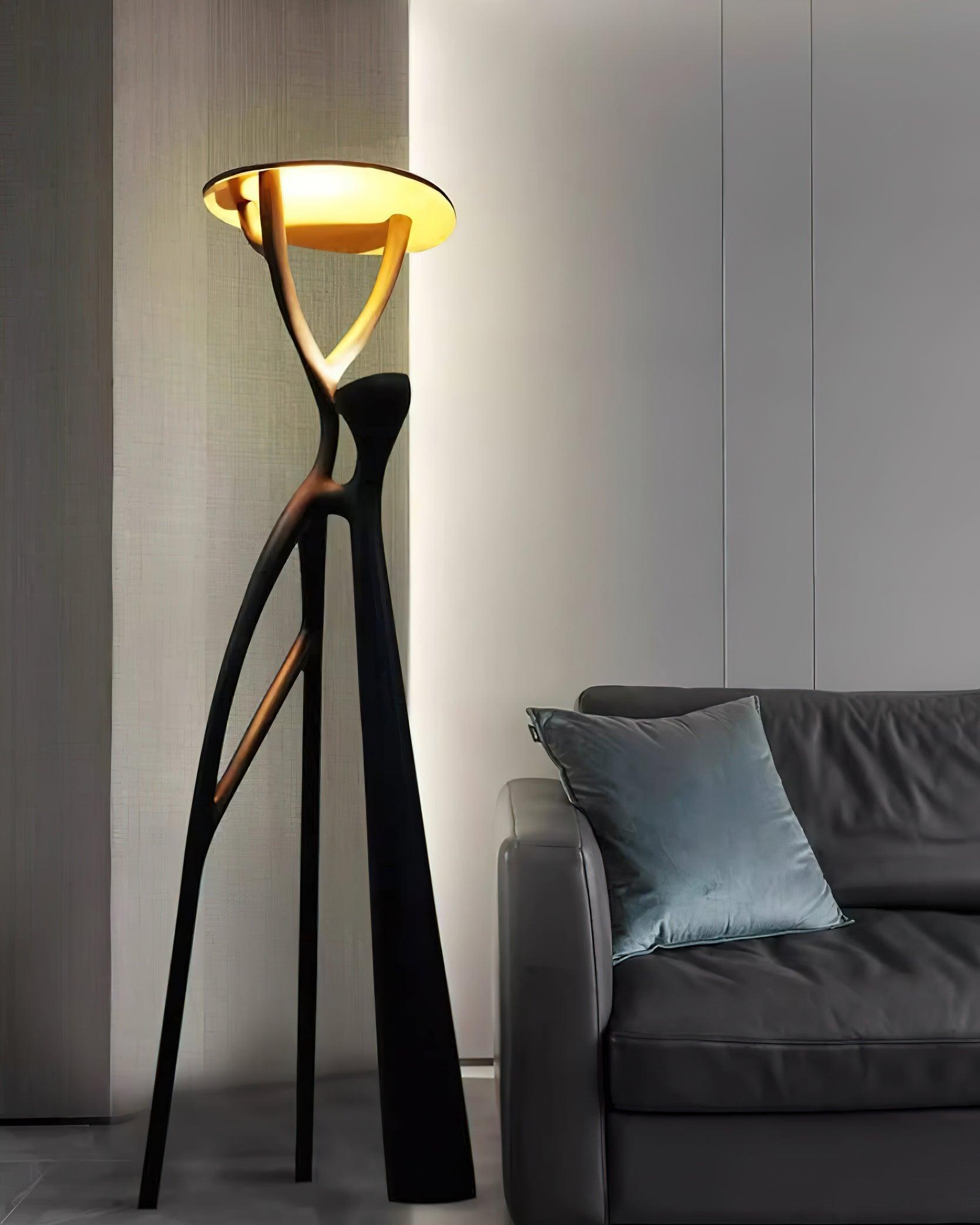 Seluia Gothic Tree Sculpture Floor Lamp