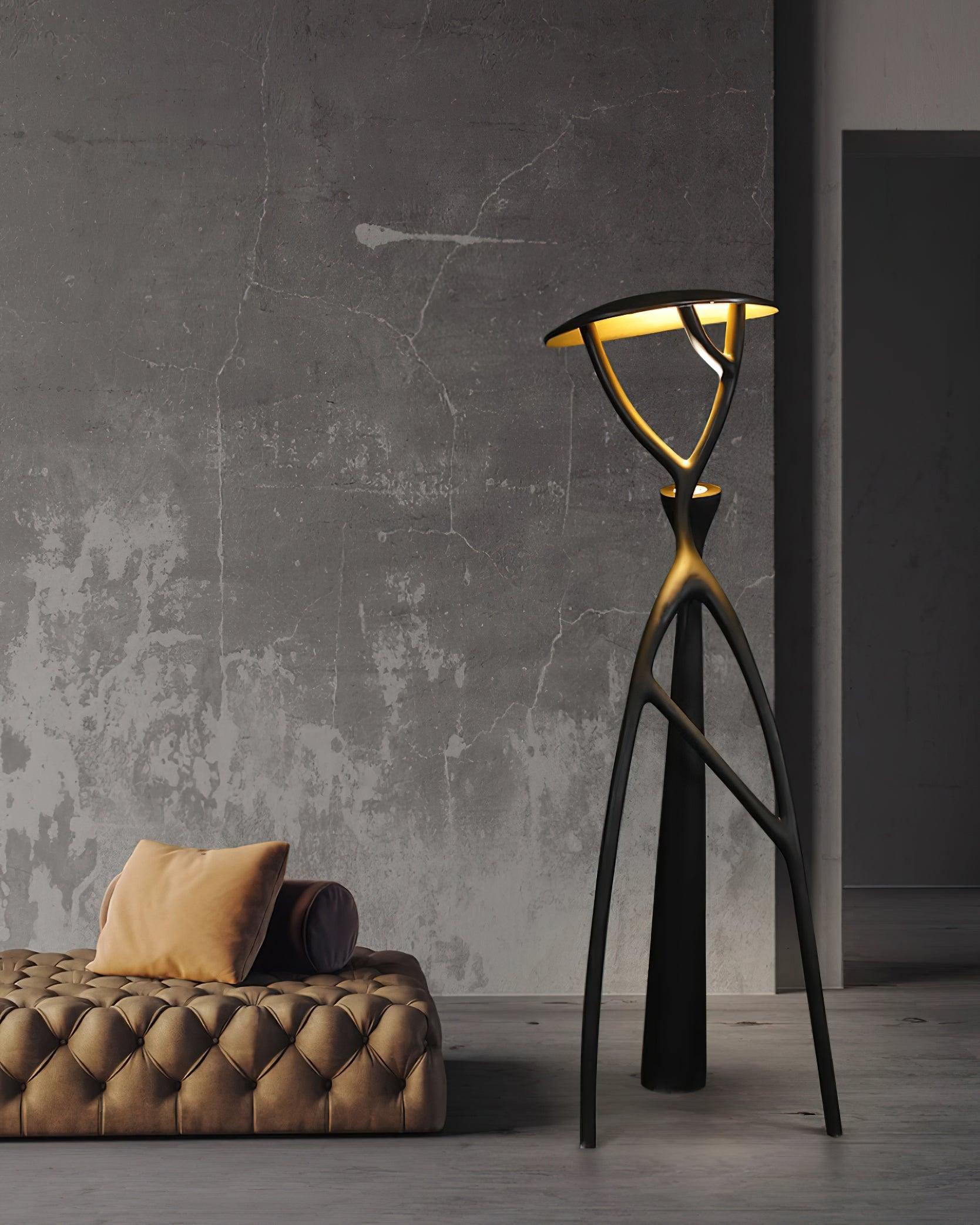 Seluia Gothic Tree Sculpture Floor Lamp