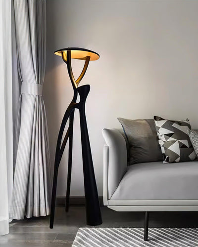 Seluia Gothic Tree Sculpture Floor Lamp