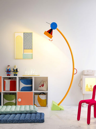 Ecori Acrylic Artistic Floor Lamp