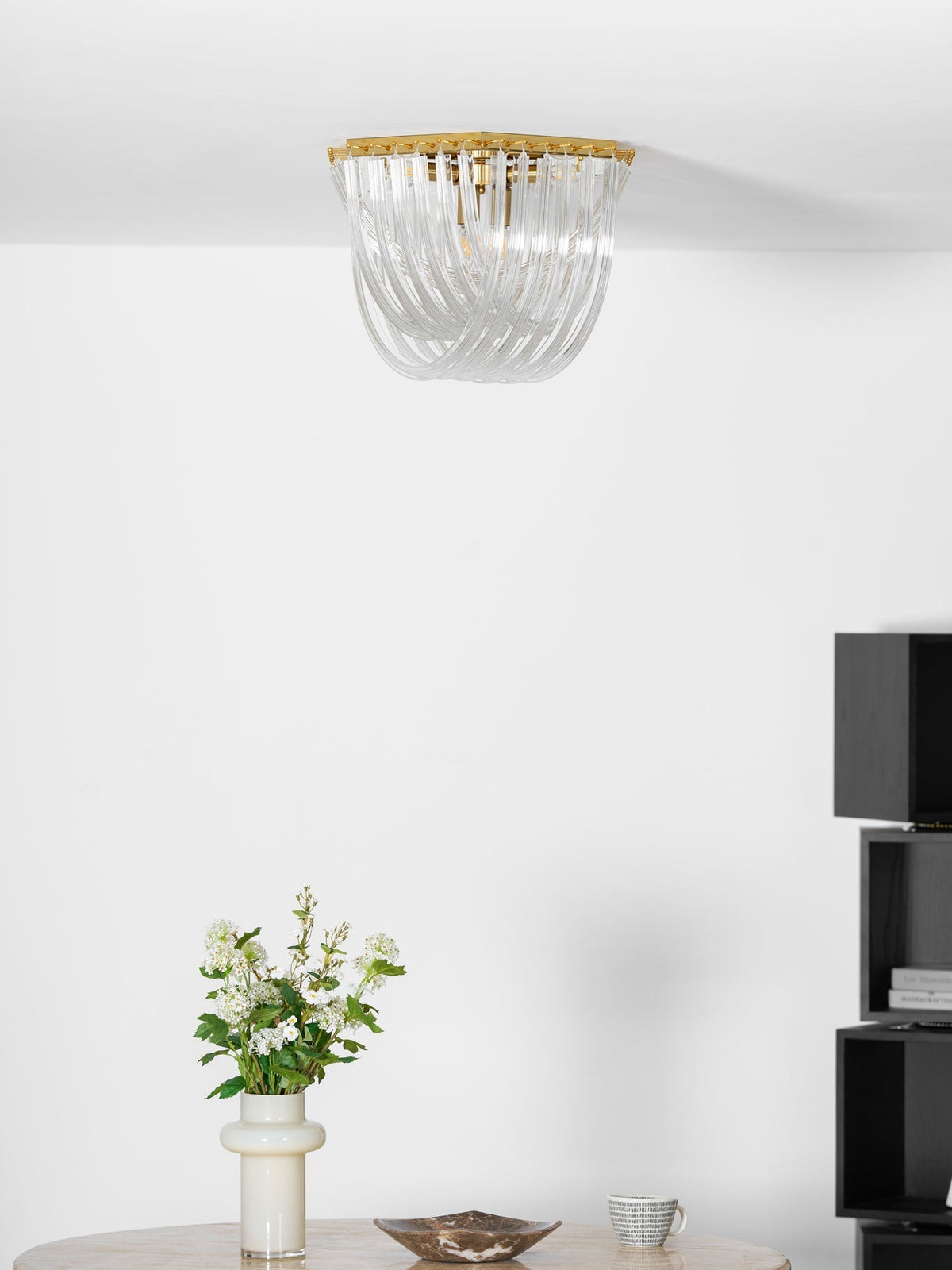 Nern Postmodern Luxury Glass Ceiling Lamp