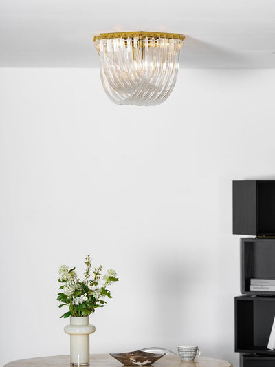 Nern Postmodern Luxury Glass Ceiling Lamp