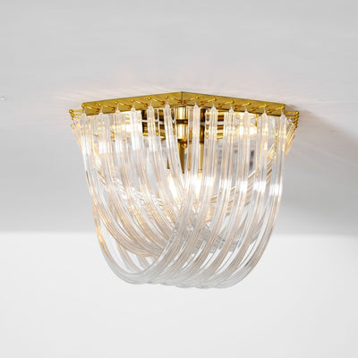 Nern Postmodern Luxury Glass Ceiling Lamp