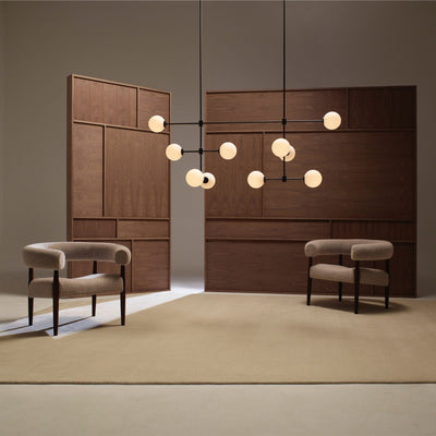Eiroaine Glass Chandelier