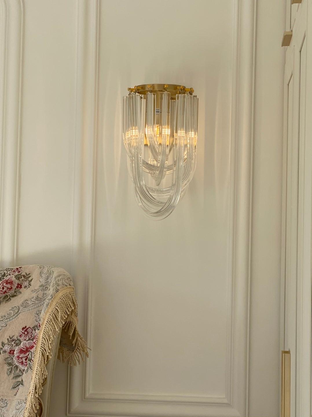 Aurelix Trevi Glass Wall Lamp