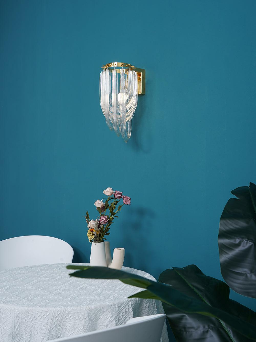 Aurelix Trevi Glass Wall Lamp