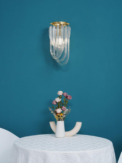 Aurelix Trevi Glass Wall Lamp