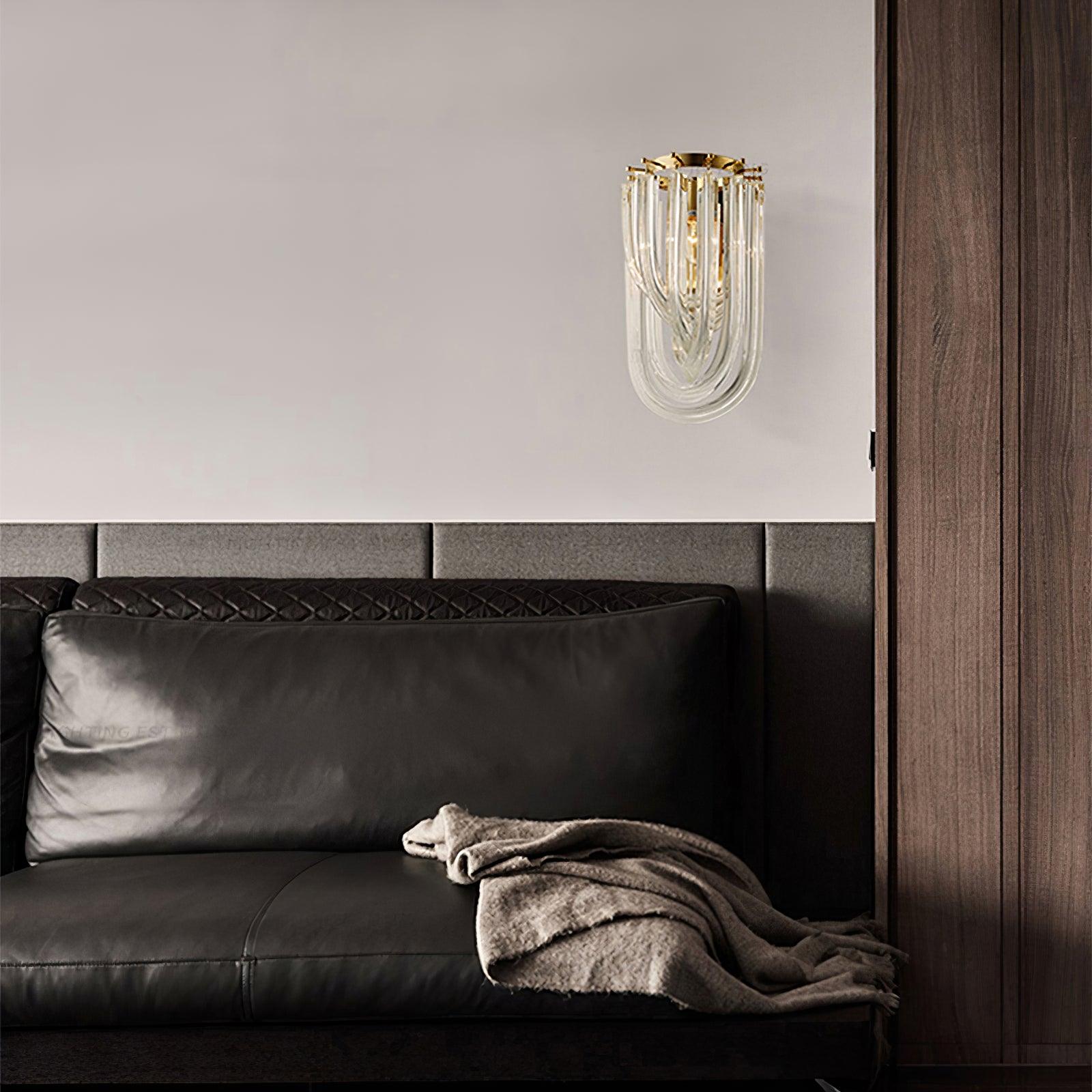 Aurelix Trevi Glass Wall Lamp