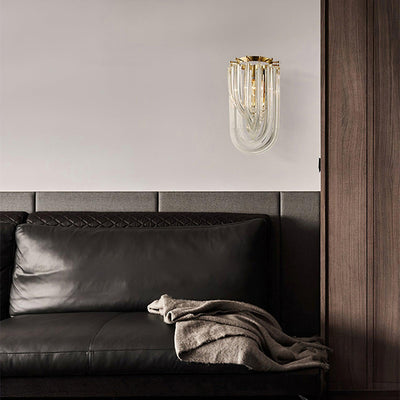 Aurelix Trevi Glass Wall Lamp