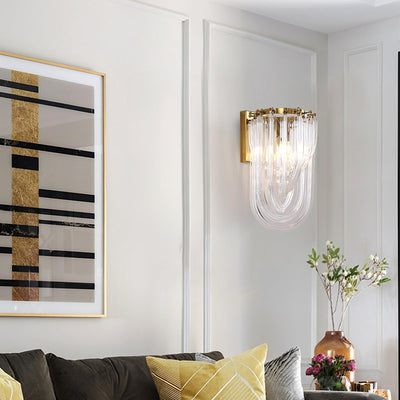 Aurelix Trevi Glass Wall Lamp