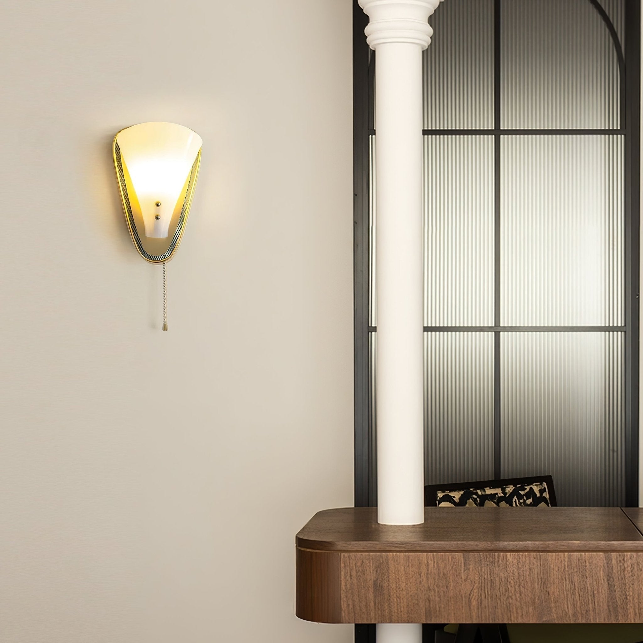 Auremont Triangular Wall Lamp
