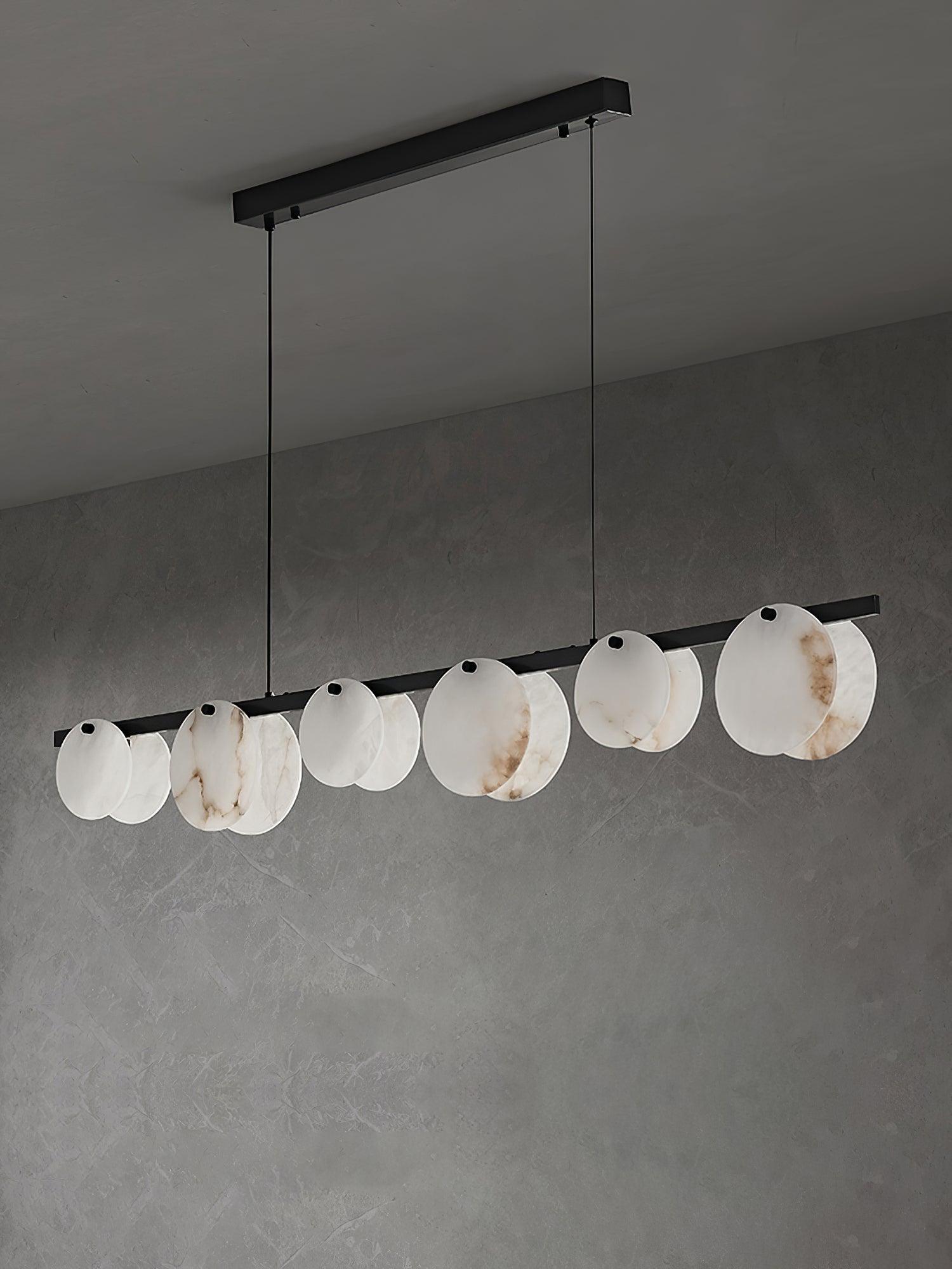 Olirel Linear Alabaster Pendant Light