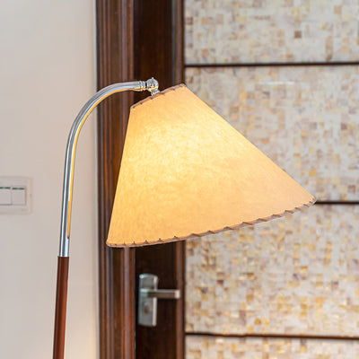 Lysandir Arc-shaped Wood Floor Lamp