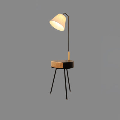 Lumo Tripod Fabric Floor Lamp