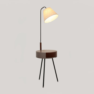Lumo Tripod Fabric Floor Lamp