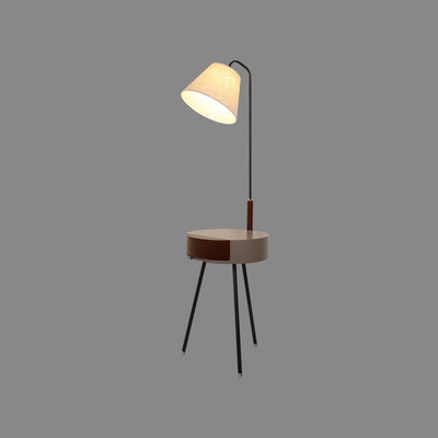 Lumo Tripod Fabric Floor Lamp