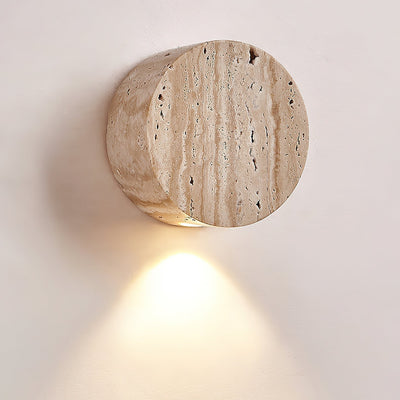 Tavoraya Travertine Wall Lamp