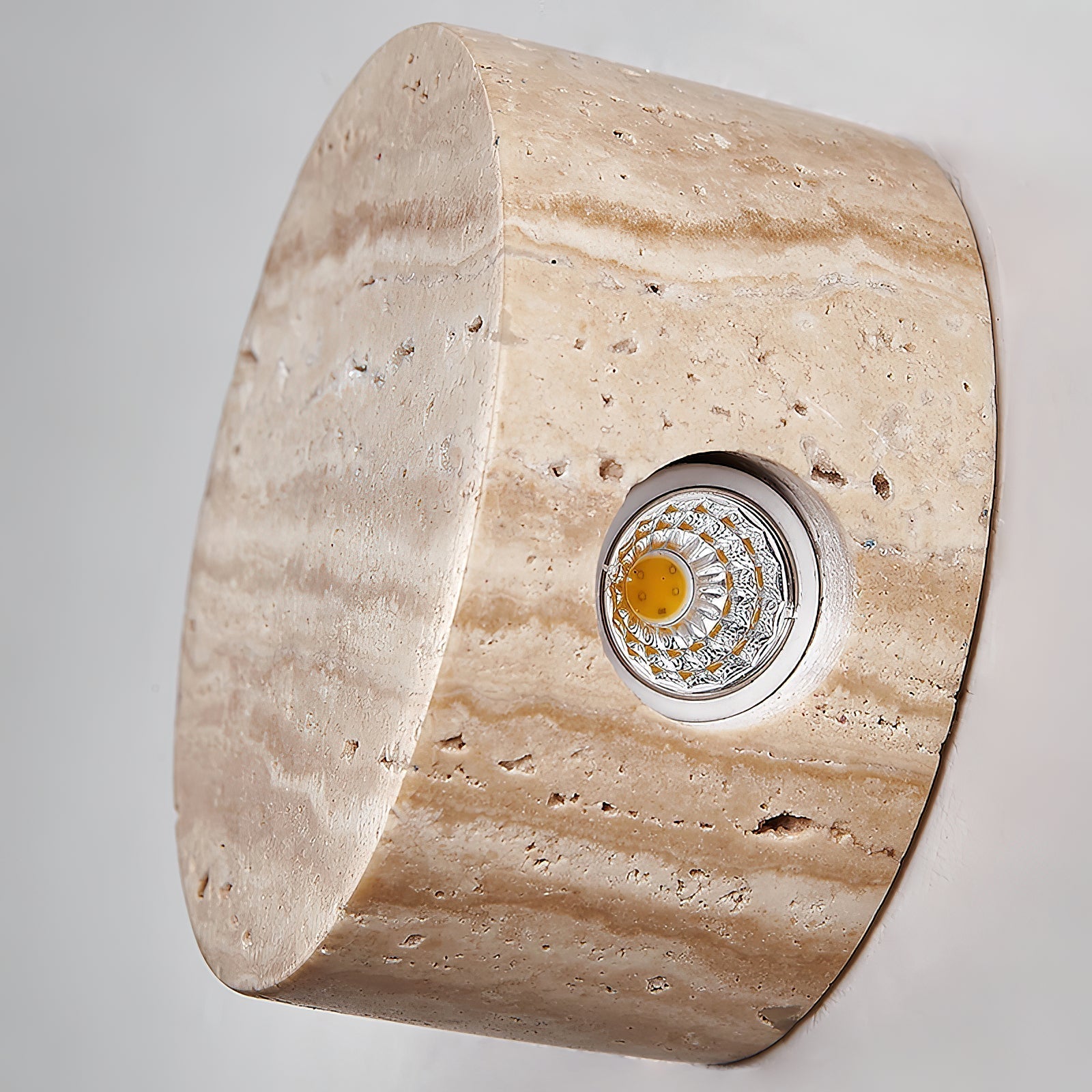 Tavoraya Travertine Wall Lamp