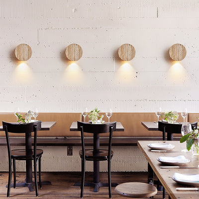 Tavoraya Travertine Wall Lamp