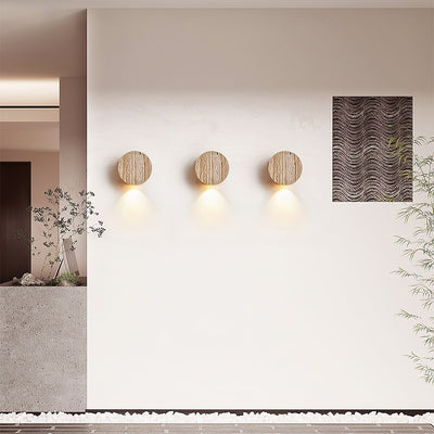 Tavoraya Travertine Wall Lamp