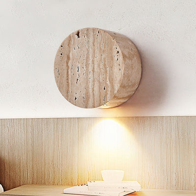 Tavoraya Travertine Wall Lamp