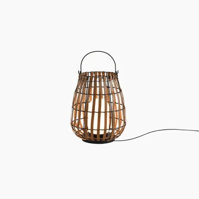 Veshael Tropic Braid Lantern Outdoor Lamp