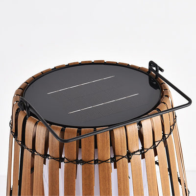 Veshael Tropic Braid Lantern Outdoor Lamp